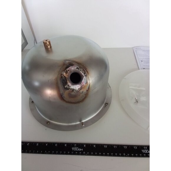 Concrete Pool Spa Light #78210400 3/4-Inch Large Top Hub Stainless Steel Niches - Picture 7 of 13